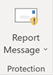 screenshot of the Report Message button menu in Outlook
